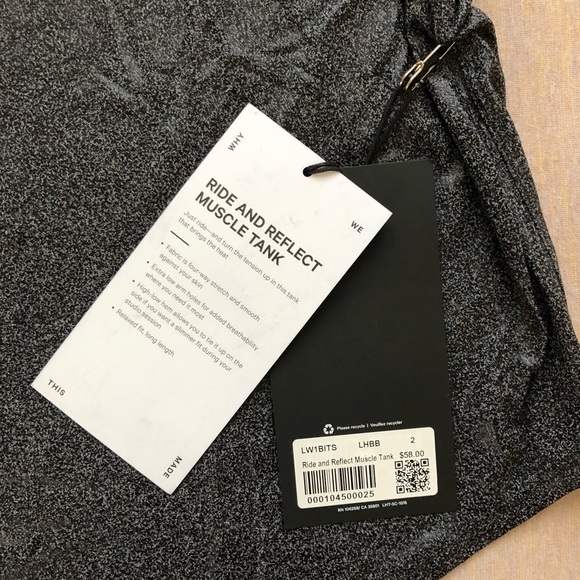 Lululemon ride & reflect muscle tank - Picture 4 of 5